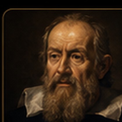 Portrait of Galileo Galilei
